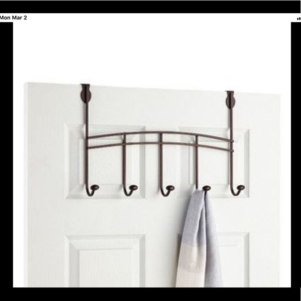 Over Door Towel Rack